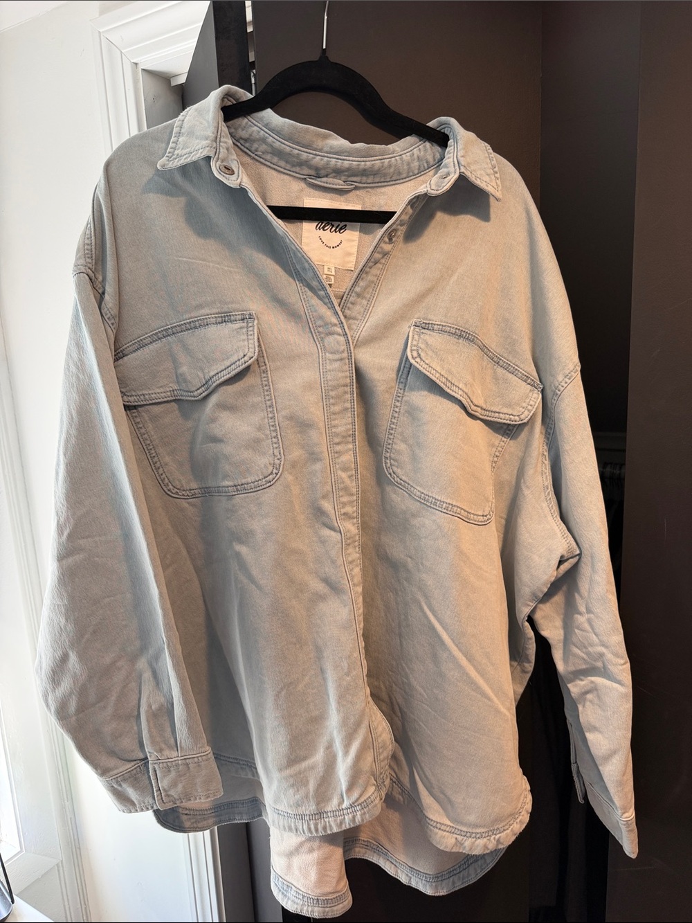 aerie Light Blue Denim Jacket